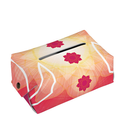 Mandala Chakras Aura Print Rectangle Tissue Box Cover