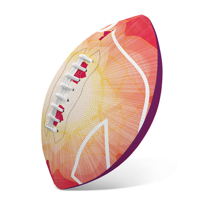 Mandala Chakras Aura Print Rugby Ball