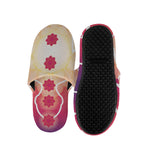 Mandala Chakras Aura Print Slippers