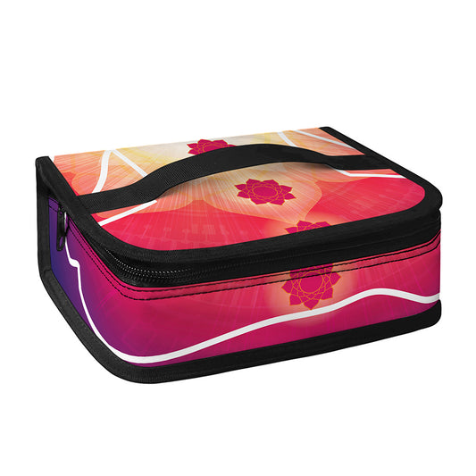 Mandala Chakras Aura Print Small Lunch Bag