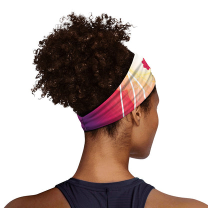 Mandala Chakras Aura Print Sports Headband