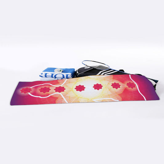 Mandala Chakras Aura Print Sports Towel