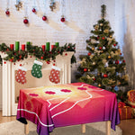 Mandala Chakras Aura Print Tablecloth