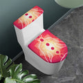 Mandala Chakras Aura Print Toilet Lid And Tank Cover Set