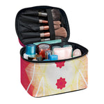 Mandala Chakras Aura Print Travel Makeup Bag