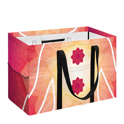 Mandala Chakras Aura Print Utility Tote Bag