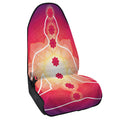 Mandala Chakras Aura Print Waterproof Car Seat Cover