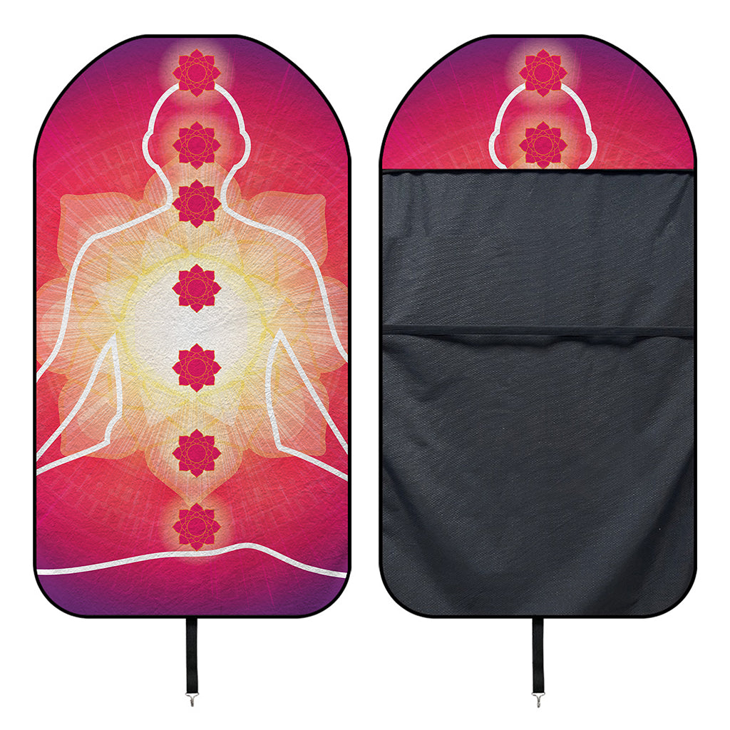 Mandala Chakras Aura Print Waterproof Car Seat Cover
