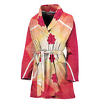 Mandala Chakras Aura Print Women's Bathrobe
