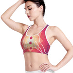 Mandala Chakras Aura Print Women's Sports Bra