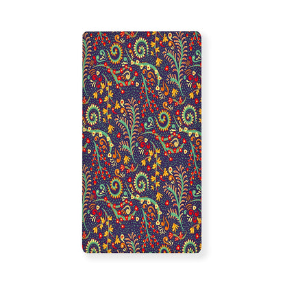 Mandala Floral Bohemian Pattern Print Baby Crib Sheet