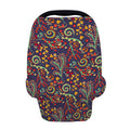 Mandala Floral Bohemian Pattern Print Baby Seat Cover