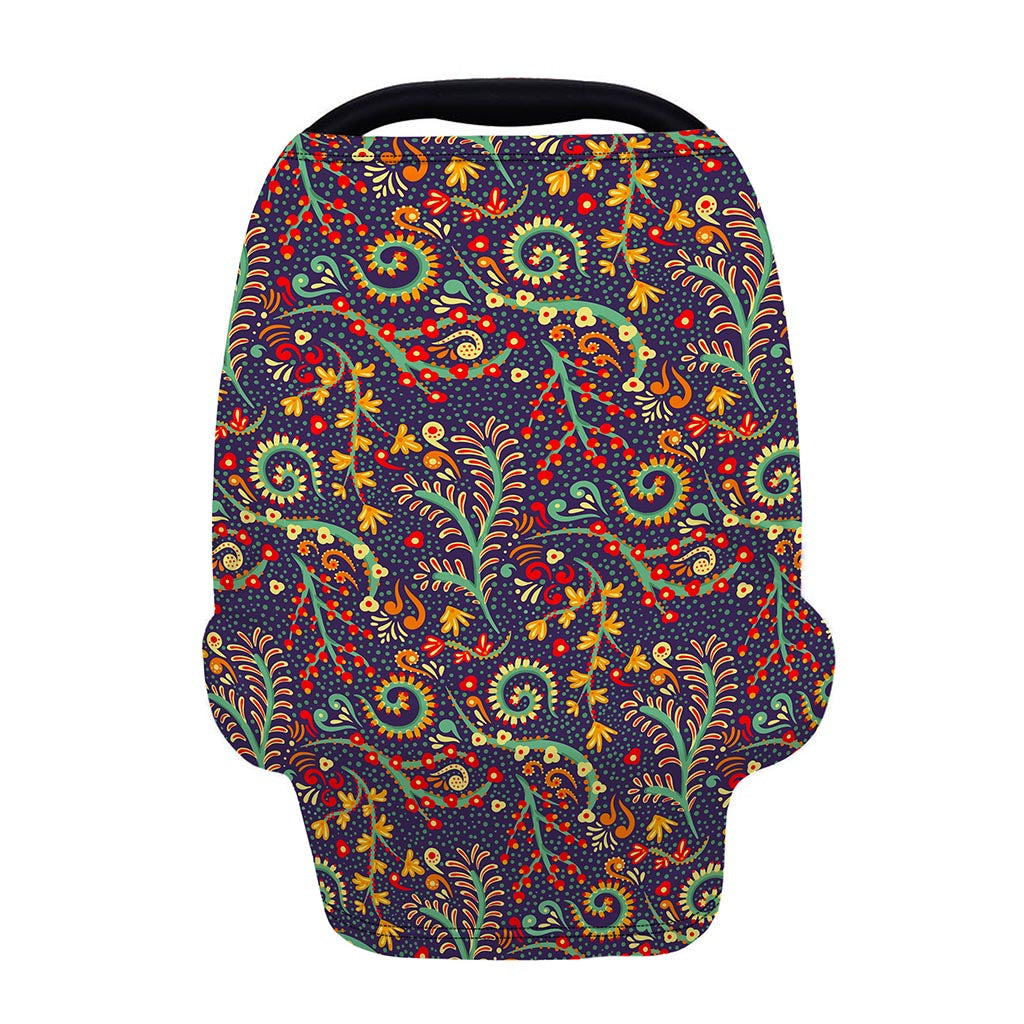 Mandala Floral Bohemian Pattern Print Baby Seat Cover