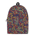 Mandala Floral Bohemian Pattern Print School Backpack
