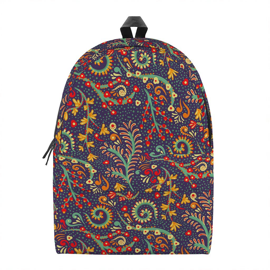 Mandala Floral Bohemian Pattern Print Backpack