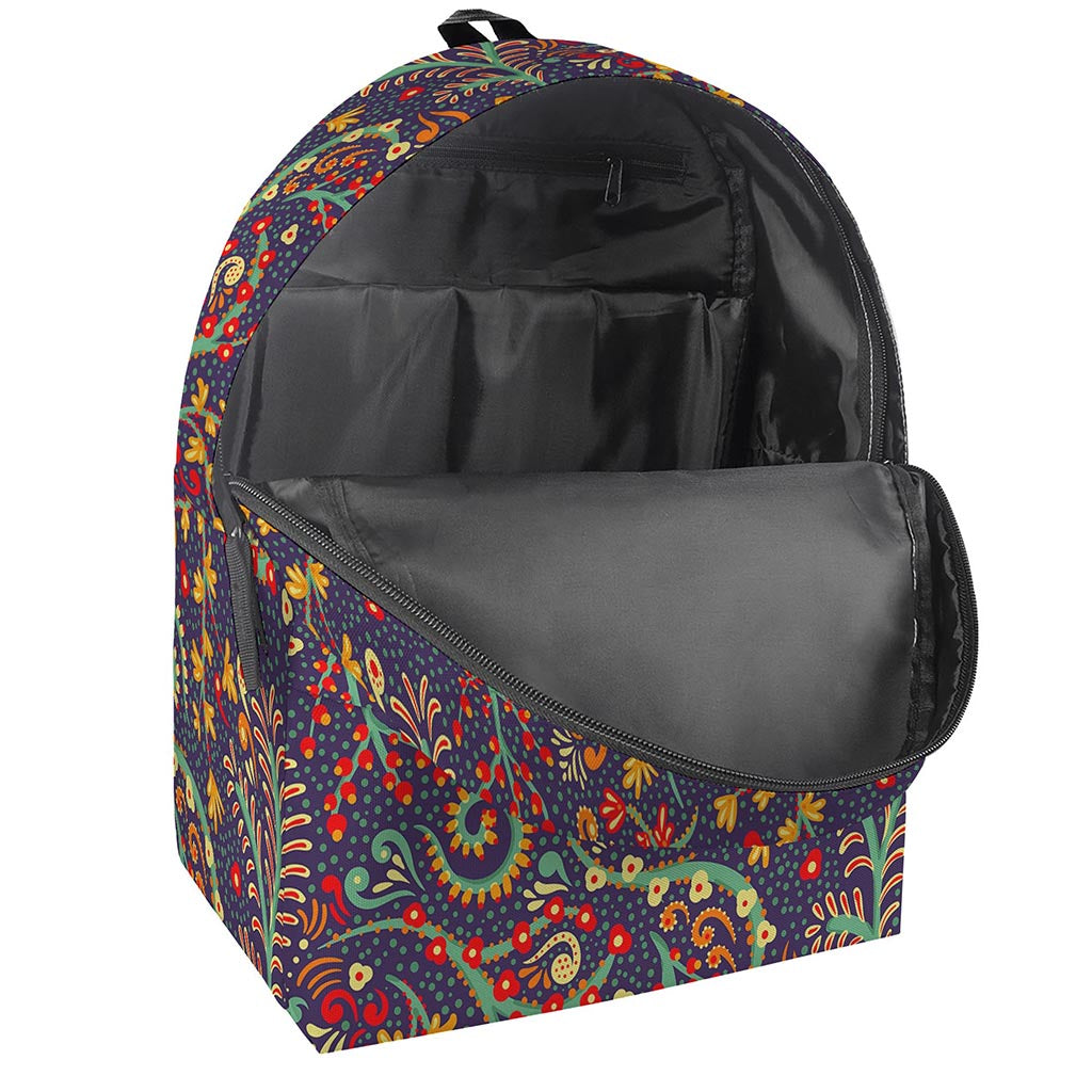 Mandala Floral Bohemian Pattern Print Backpack