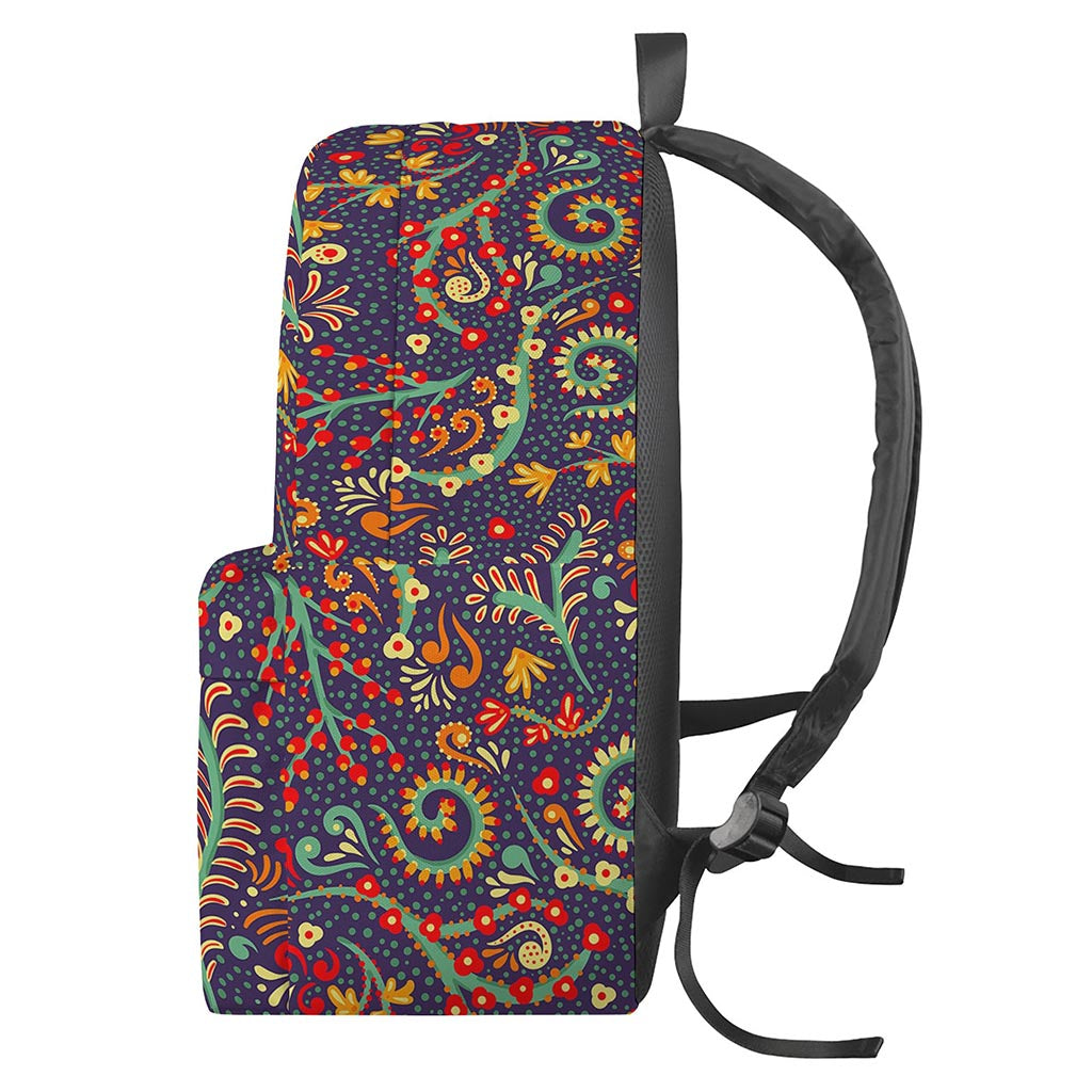 Mandala Floral Bohemian Pattern Print Backpack