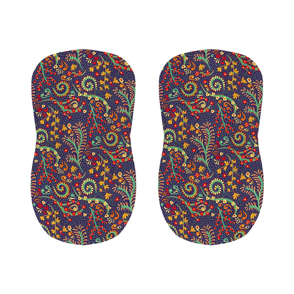 Mandala Floral Bohemian Pattern Print Bar Stool Covers