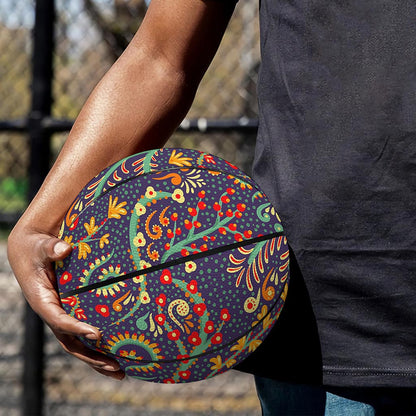 Mandala Floral Bohemian Pattern Print Basketball
