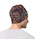 Mandala Floral Bohemian Pattern Print Beanie