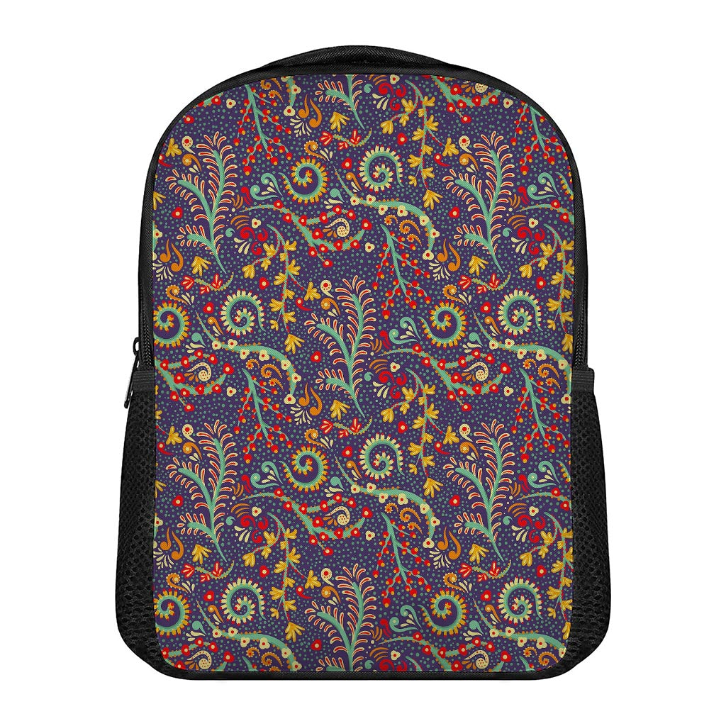 Mandala Floral Bohemian Pattern Print Casual Backpack