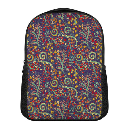 Mandala Floral Bohemian Pattern Print Casual Backpack