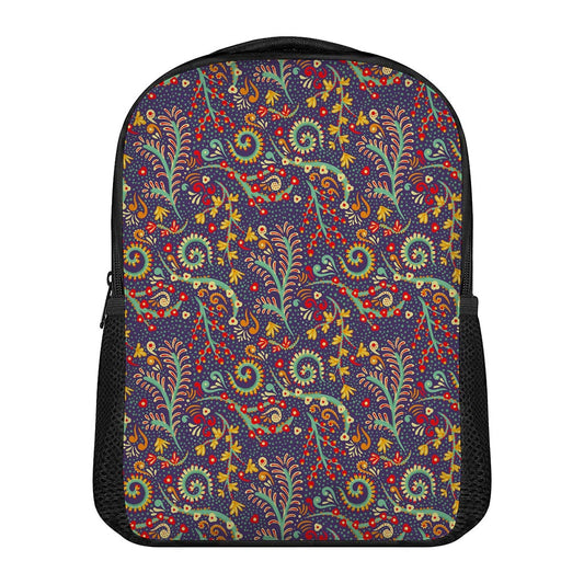 Mandala Floral Bohemian Pattern Print Casual Backpack