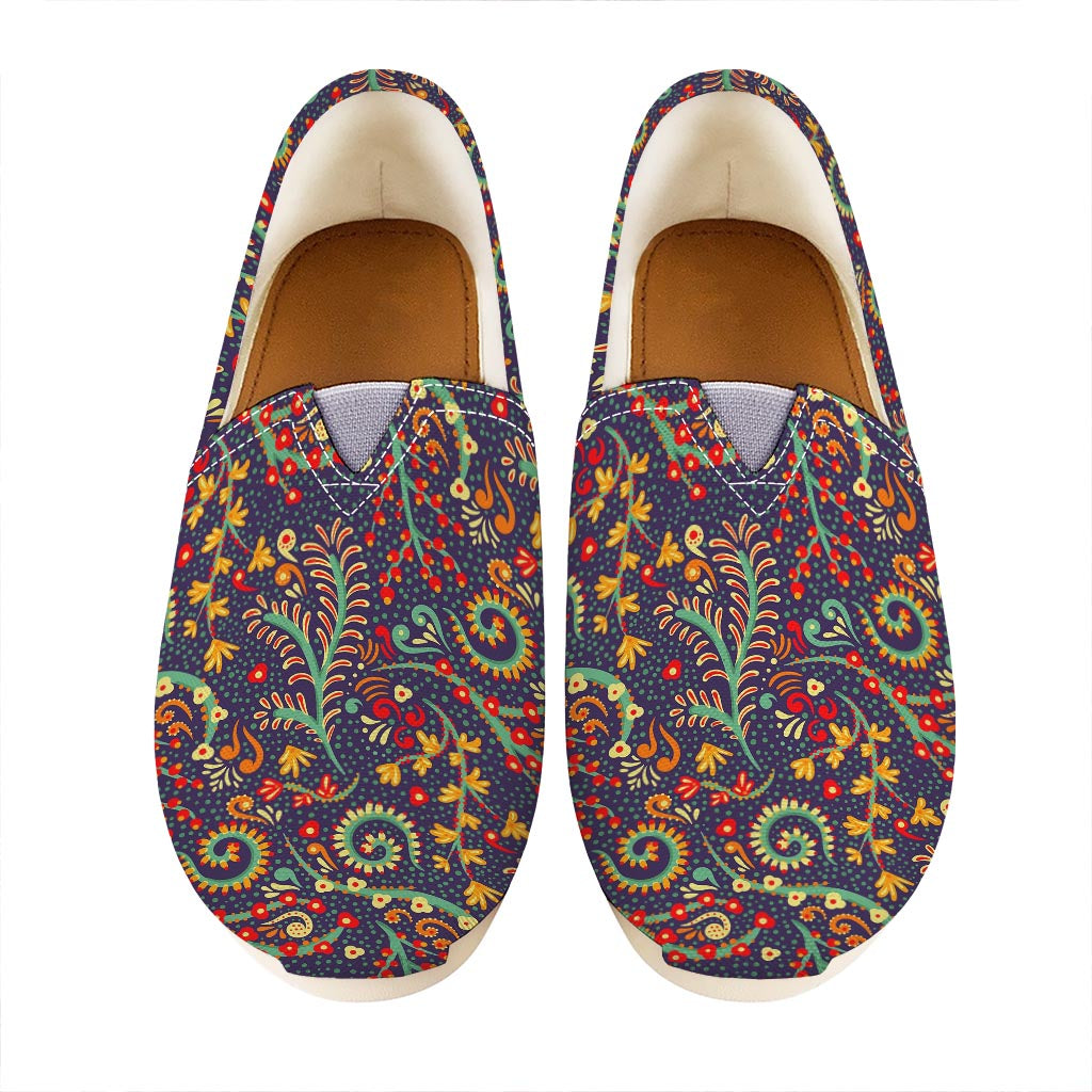Mandala Floral Bohemian Pattern Print Casual Shoes