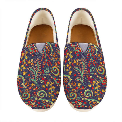 Mandala Floral Bohemian Pattern Print Casual Shoes