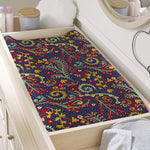 Mandala Floral Bohemian Pattern Print Changing Pad Cover