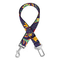 Mandala Floral Bohemian Pattern Print Dog Seat Belt