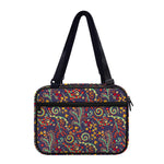 Mandala Floral Bohemian Pattern Print Double Strap Bible Bag