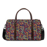 Mandala Floral Bohemian Pattern Print Duffle Bag