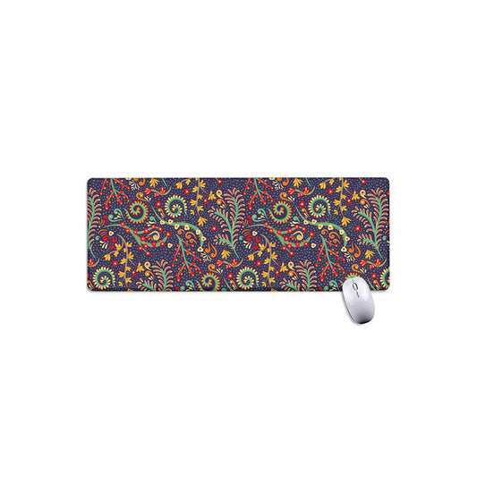 Mandala Floral Bohemian Pattern Print Extended Mouse Pad