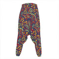 Mandala Floral Bohemian Pattern Print Hammer Pants