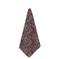 Mandala Floral Bohemian Pattern Print Hand Towel