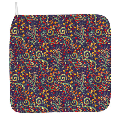 Mandala Floral Bohemian Pattern Print Hand Towel
