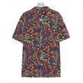 Mandala Floral Bohemian Pattern Print Hawaiian Shirt