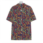 Mandala Floral Bohemian Pattern Print Hawaiian Shirt