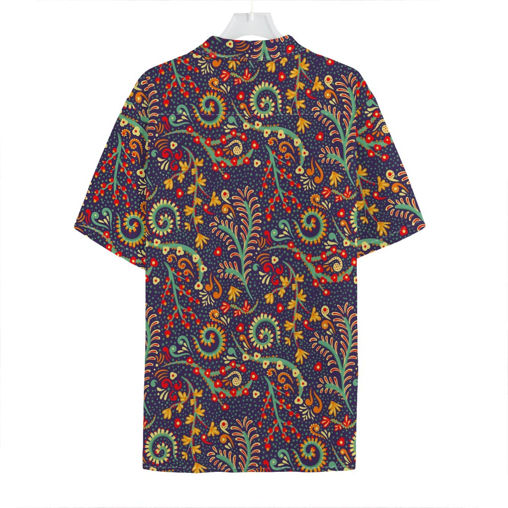 Mandala Floral Bohemian Pattern Print Hawaiian Shirt