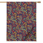 Mandala Floral Bohemian Pattern Print House Flag