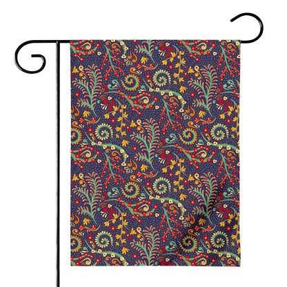 Mandala Floral Bohemian Pattern Print House Flag