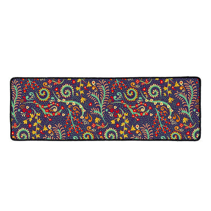 Mandala Floral Bohemian Pattern Print Long Kitchen Mat