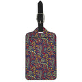 Mandala Floral Bohemian Pattern Print Luggage Tag