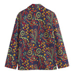 Mandala Floral Bohemian Pattern Print Men's Blazer