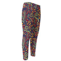 Mandala Floral Bohemian Pattern Print Men's Compression Pants