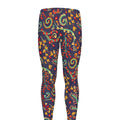 Mandala Floral Bohemian Pattern Print Men's Leggings