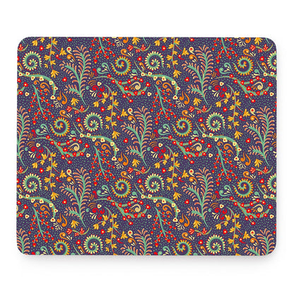 Mandala Floral Bohemian Pattern Print Mouse Pad