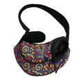 Mandala Floral Bohemian Pattern Print Pet Sling Carrier
