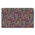 Mandala Floral Bohemian Pattern Print Polyester Doormat